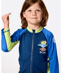 BOY COSMIC UPF L/S ZT - LIGHT NAVY