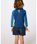 BOY COSMIC UPF L/S ZT - LIGHT NAVY