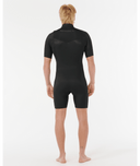 RIP CURL DAWN PATROL CHEST ZIP SPRING 2MM - BLACK