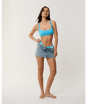 RIP CURL PREMIUM SURF MULTI FIT CROP - SKY BLUE