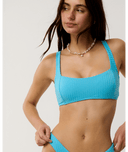 RIP CURL PREMIUM SURF MULTI FIT CROP - SKY BLUE