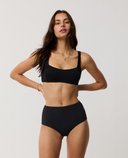 RIP CURL PREMIUM SURF MULTI FIT CROP - BLACK