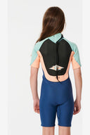 RIP CURL KIDS OMEGA BACK ZIP SPRING - ORANGE