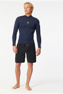 RIP CURL DAWN PATROL 1.5 LONG SLEEVE JACKET - DARK NAVY