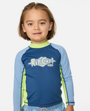 RIP CURL BOY RIDE THE WAVE UPF L/S - LIGHT NAVY