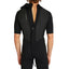 O'NEILL FACTOR BACK ZIP SHORT SLEEVE SPRING 2MM - BLK/BLK