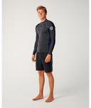 RIP CURL DAWN PATROL LONG SLEEVE JACKET 1.5MM - GREY/BLUE