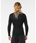 RIP CURL DAWN PATROL LONG SLEEVE JACKET 1.5MM - BLACK