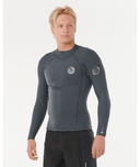 RIP CURL E-BOMB LONG SLEEVE JACKET 1.5MM - IRON