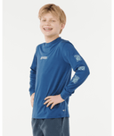 RIP CURL BOYS TROPIC DAZE UPF L/S - LIGHT NAVY