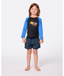 BOY WAVE DAYZ UPF L/S - BLACK