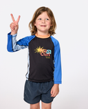 BOY WAVE DAYZ UPF L/S - BLACK