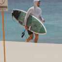 UTILITY LS HOODED RASH GUARD - SILVER