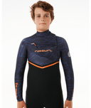 RIP CURL KIDS FLASHBOMB 4/3 CHEST ZIP - PURPLE NIGHT