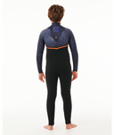 RIP CURL KIDS FLASHBOMB 4/3 CHEST ZIP - PURPLE NIGHT