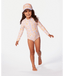 GIRL RAINBOW TIDE LS SURFSUIT - MULTICO
