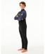 RIP CURL KIDS FLASHBOMB 3/2 CHEST ZIP - PURPLE NIGHT