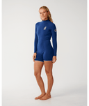 RIP CURL G-BOMB 2MM LON SLEEVE BACK ZIP GB SPRING - DARK BLUE