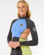 RIP CURL G-BOMB 2MM LONG SLEEVE BACK ZIP GB SPRING - MULTICO