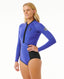 RIP CURL G-BOMB 1.5MM LONG SLEEVE FRONT ZIP SPRING - WILD BERRY