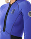 RIP CURL G-BOMB 1.5MM LONG SLEEVE FRONT ZIP SPRING - WILD BERRY