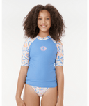 RIP CURL GIRLS SUNSET SKIES 3 PIECE SET- BLUE