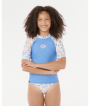 RIP CURL GIRLS SUNSET SKIES 3 PIECE SET- BLUE