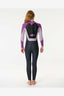 RIP CURL KIDS OMEGA 3/2MM E STITCHED BACK ZIP WETSUIT - PURPLE