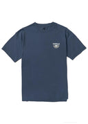 VISSLA STOKE SUPPLY ORGANIC BLEND SS TEE - NAVY