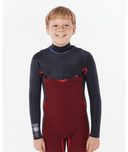 KIDS DAWN PATROL CHEST ZIP 3/2MM - LIGHT NAVY