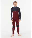 KIDS DAWN PATROL CHEST ZIP 3/2MM - LIGHT NAVY