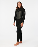 RIP CURL WOMENS FLASHBOMB 43GB STEAMER - BLACK