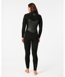 RIP CURL WOMENS FLASHBOMB 43GB STEAMER - BLACK