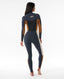 RIP CURL WOMENS DAWN PATROL 4/3 CHEST ZIP - LIGHT BROWN