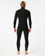 RIP CURL E BOMB 43GB CHEST ZIP STEAMER - BLACK