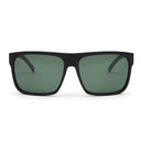 OTIS AFTER DARK MATTE BLACK/GREEN POLARIZED SUNGLASSES