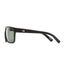 OTIS AFTER DARK MATTE BLACK/GREEN POLARIZED SUNGLASSES