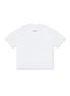 BARNEY COOLS RADIO CROP TEE - WHITE
