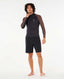 RIP CURL SEARCH UPF PERF L/S HOOD - ROCK