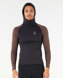 SEARCH UPF PERF L/S HOOD - ROCK