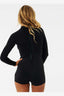 RIP CURL PREMIUM SURF BOYLEG UV SUIT - BLACK