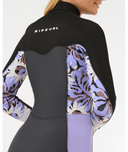 RIP CURL WOMENS DAWN PATROL 4/3MM CHEST ZIP - PURPLE