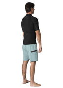 VISSLA HIGH SEAS II 1MM SHORT SLEEVE JACKET - BLACK 2