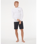 SEARCH UPF PERF L/S - WHITE