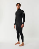 RIP CURL DAWN PATROL CHEST ZIP 3/2mm - BLACK