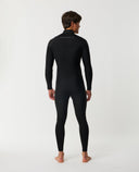 RIP CURL DAWN PATROL CHEST ZIP 3/2mm - BLACK