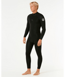 RIP CURL DAWN PATROL BACK ZIP 43MM - BLACK