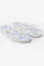 RIP CURL HOLIDAY TROPICS BLOOM OPEN TOE - MID BLUE