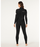 RIP CURL WOMENS TRAD BACK ZIP 3/2MM - BLACK