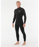 RIP CURL FLASHBOMB PRO ZIP FREE 4/3MM - BLACK